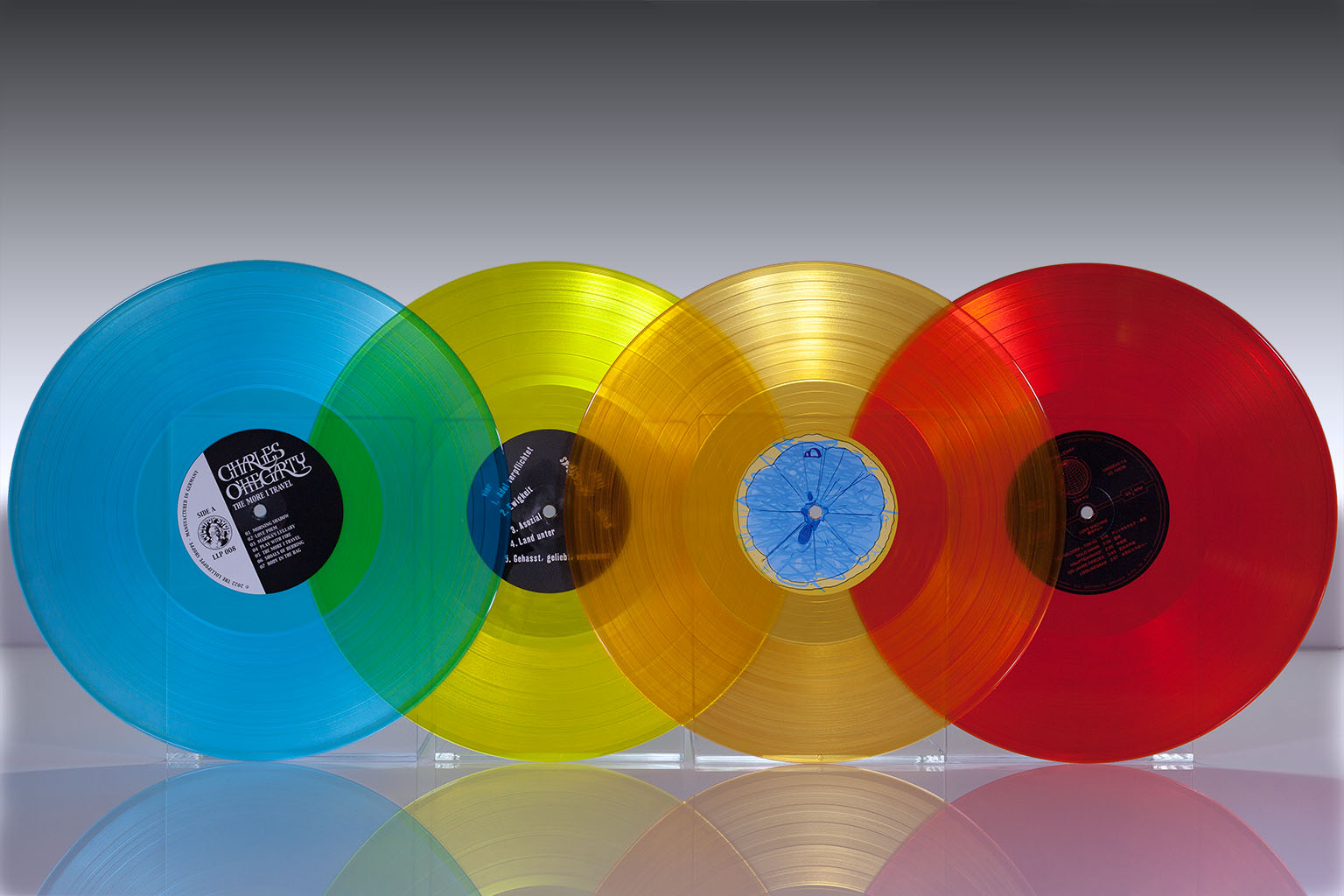 IMG #134 | Vinyl LP | coloured | in blue, yellow, orange and red transparent